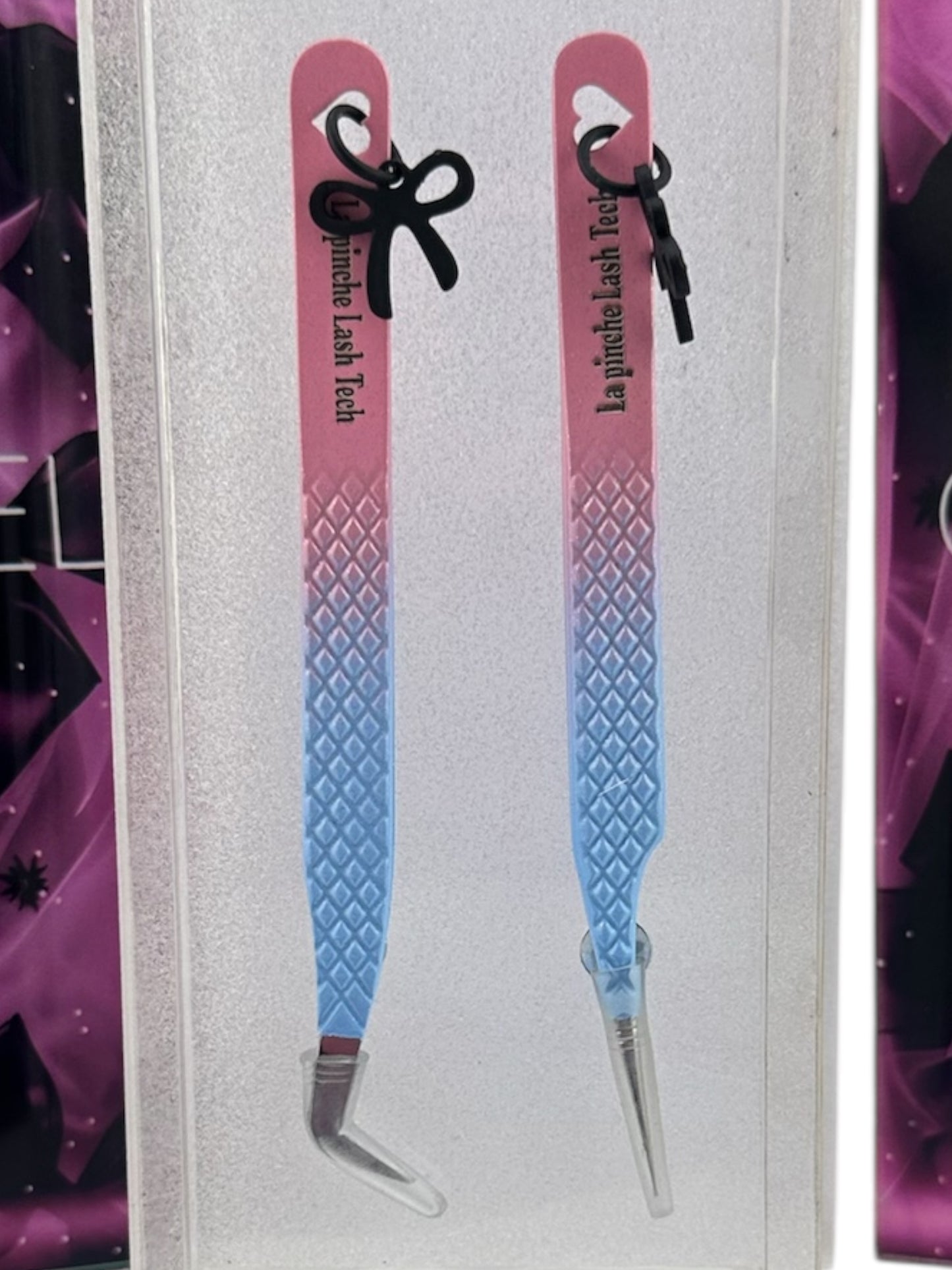 Chanel Bow tweezer holder x Bow duo