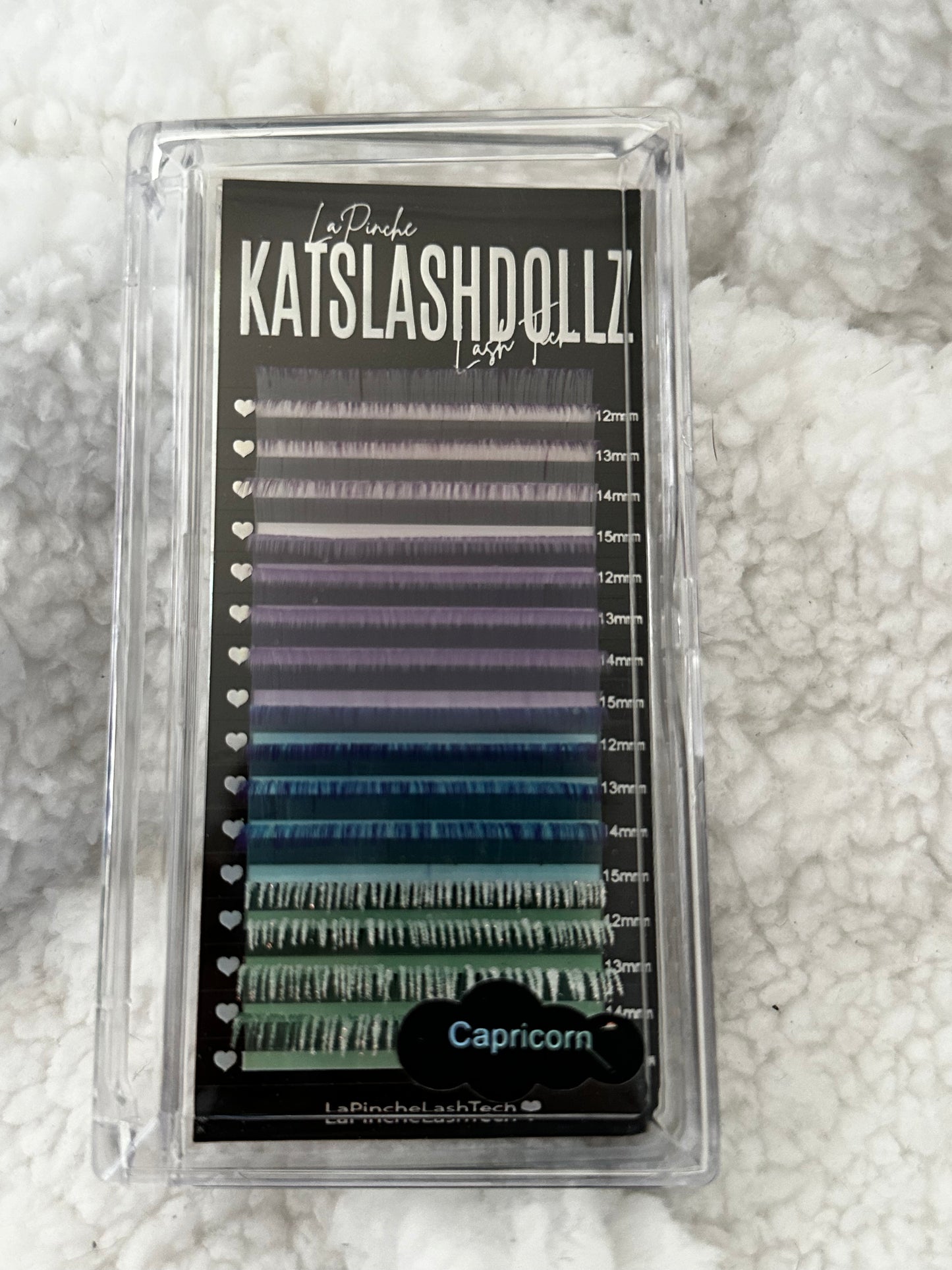 Capricorn inspired lash tray .05 d curl