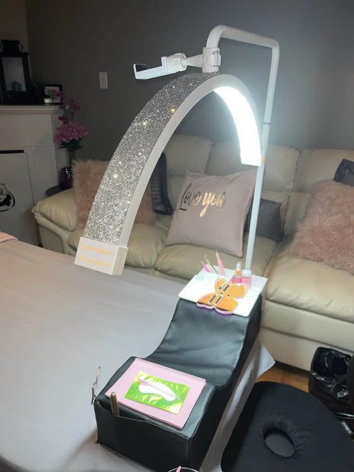 Diamond half moon light