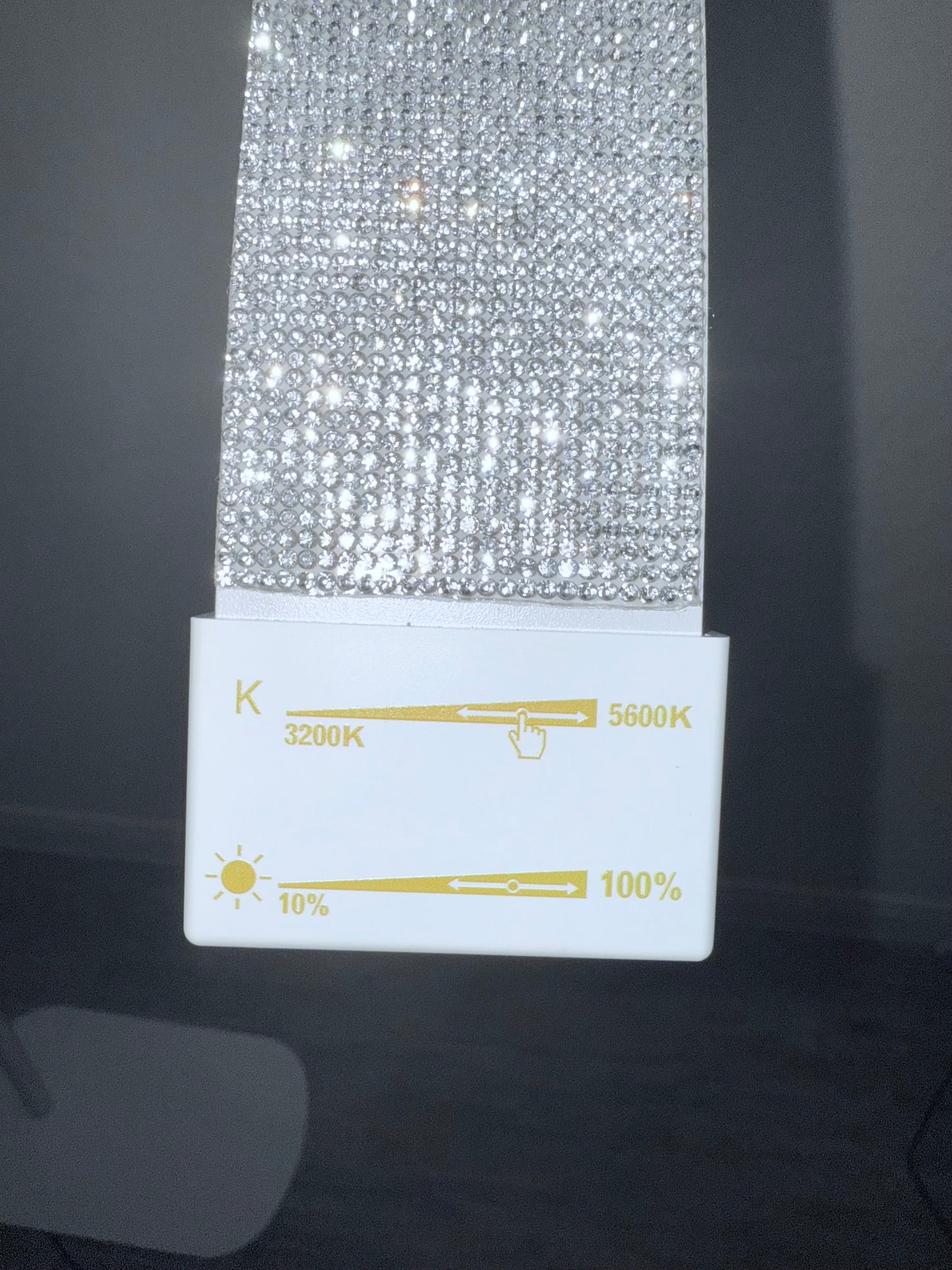Diamond half moon light