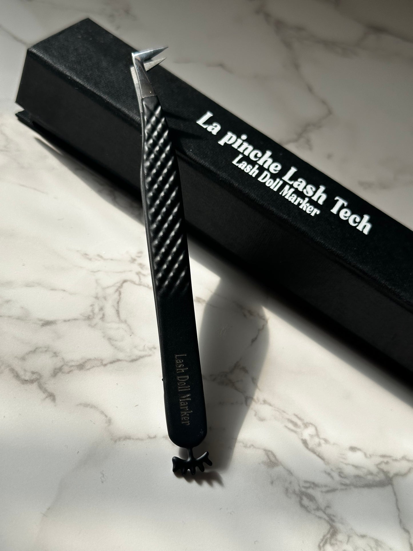 Lash Doll Marker 90 degree L tweezer