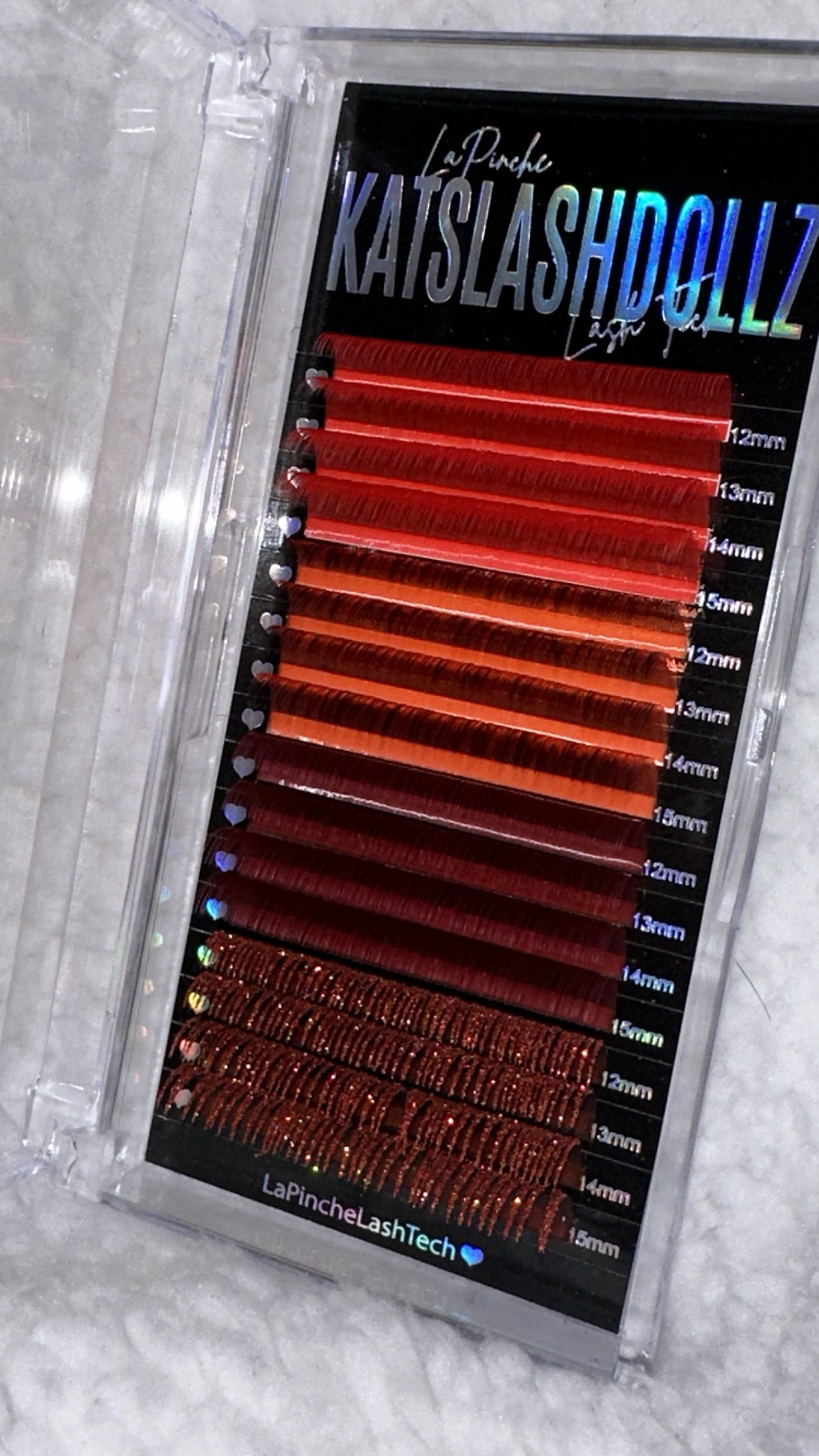 Scorpio red .05 lash tray d curl