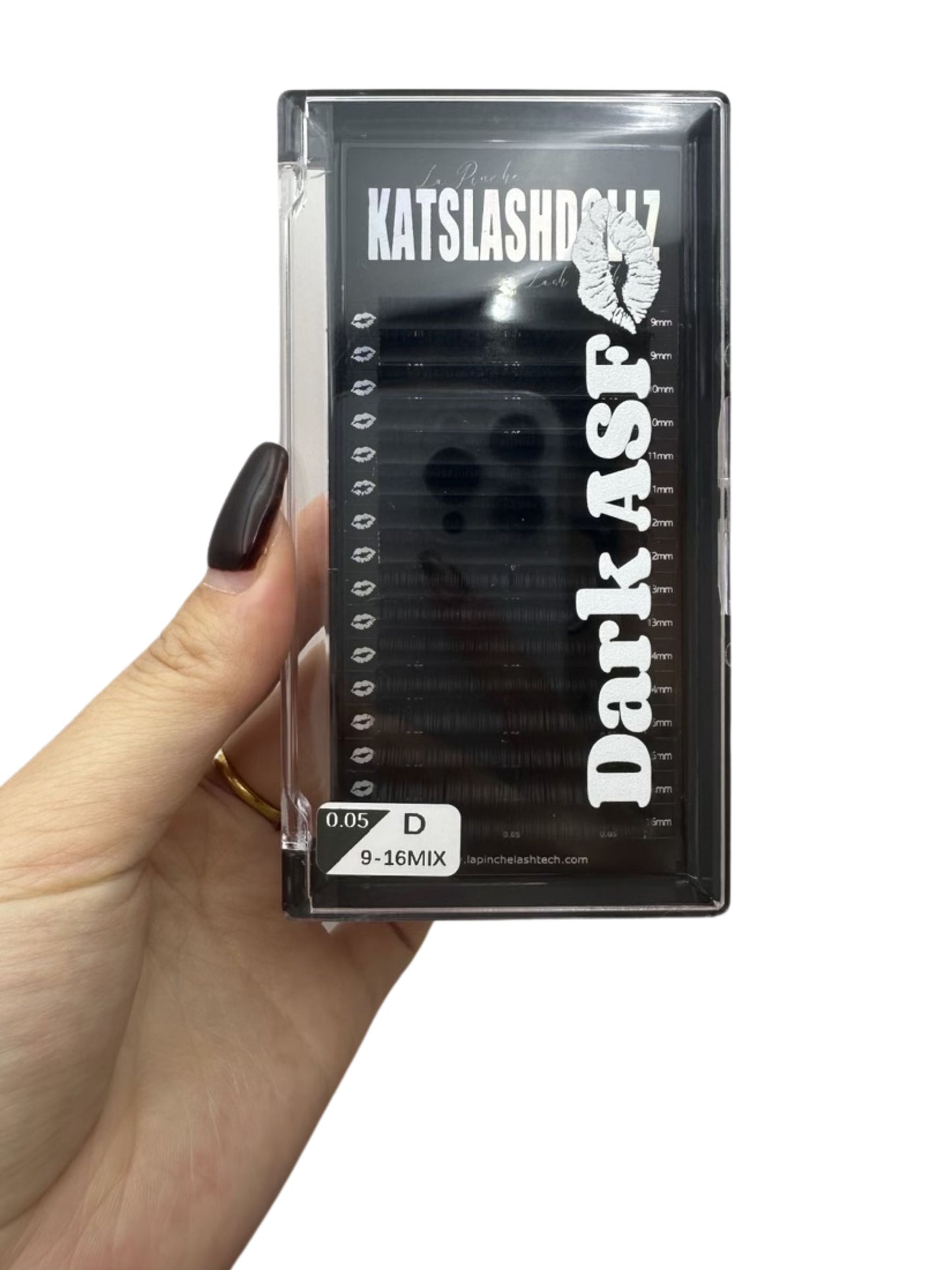 DARK ASF C CURL LASH TRAY