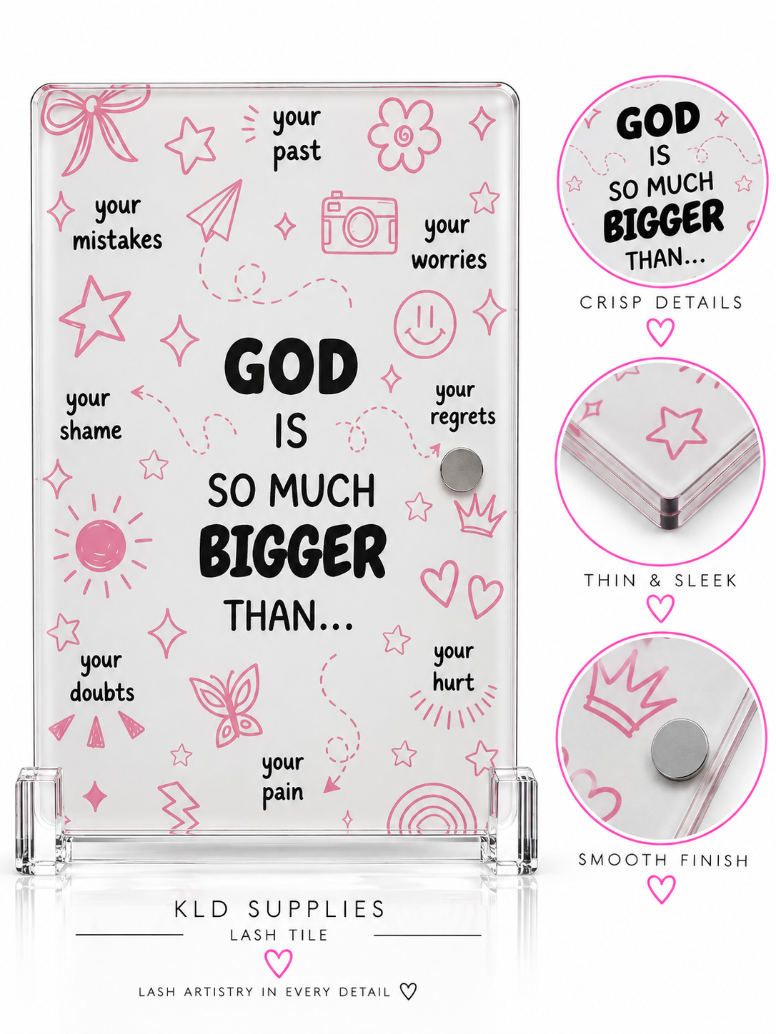 GOD IS SO MUCH BIGGER ♡