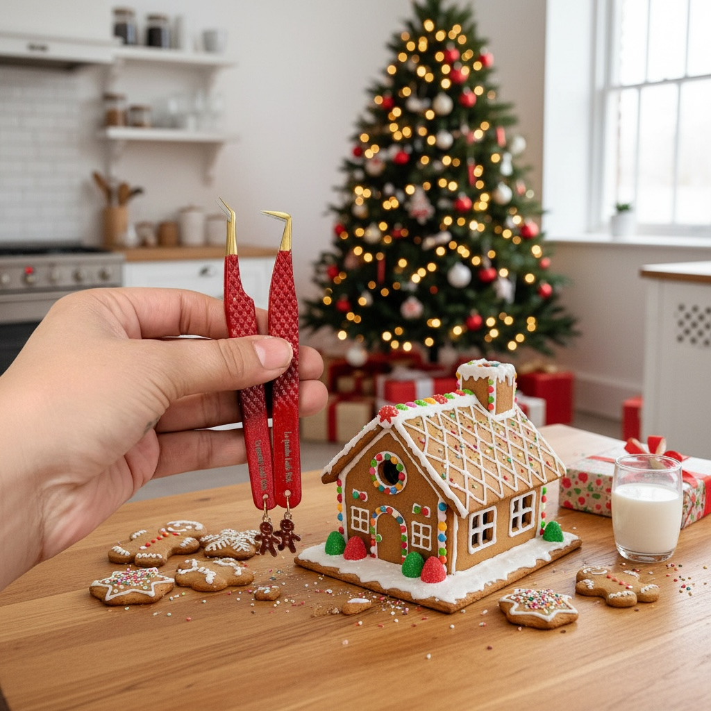Gingerbread duo tweezers