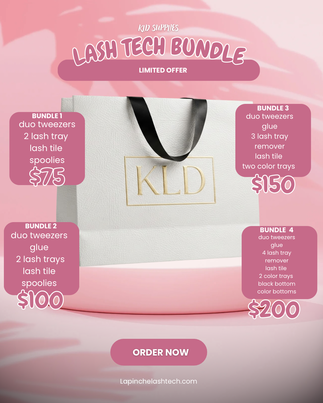 lash tech bundles 💕