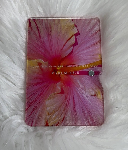 God is within her flower