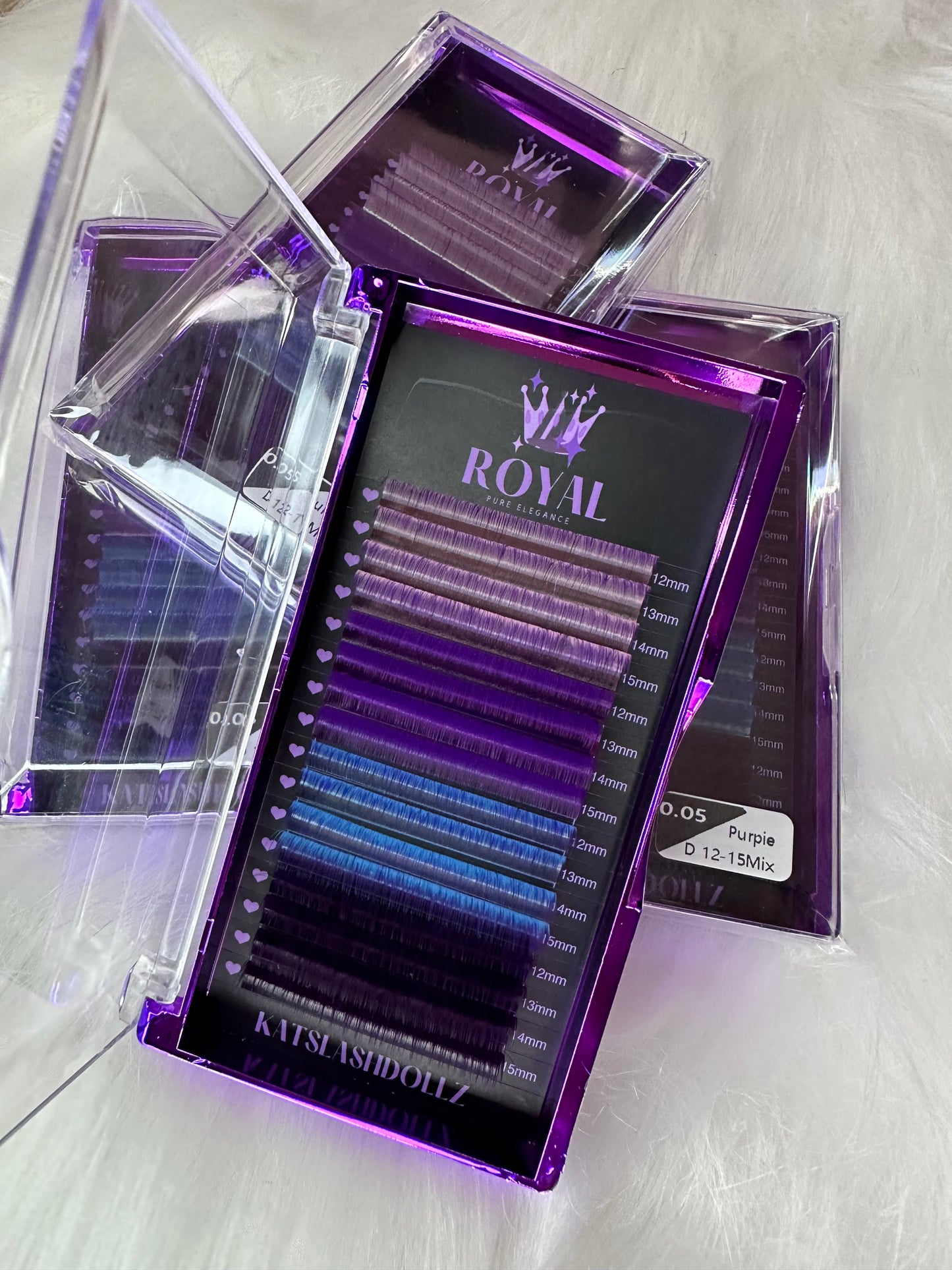 Royal dreams .05 purple trays