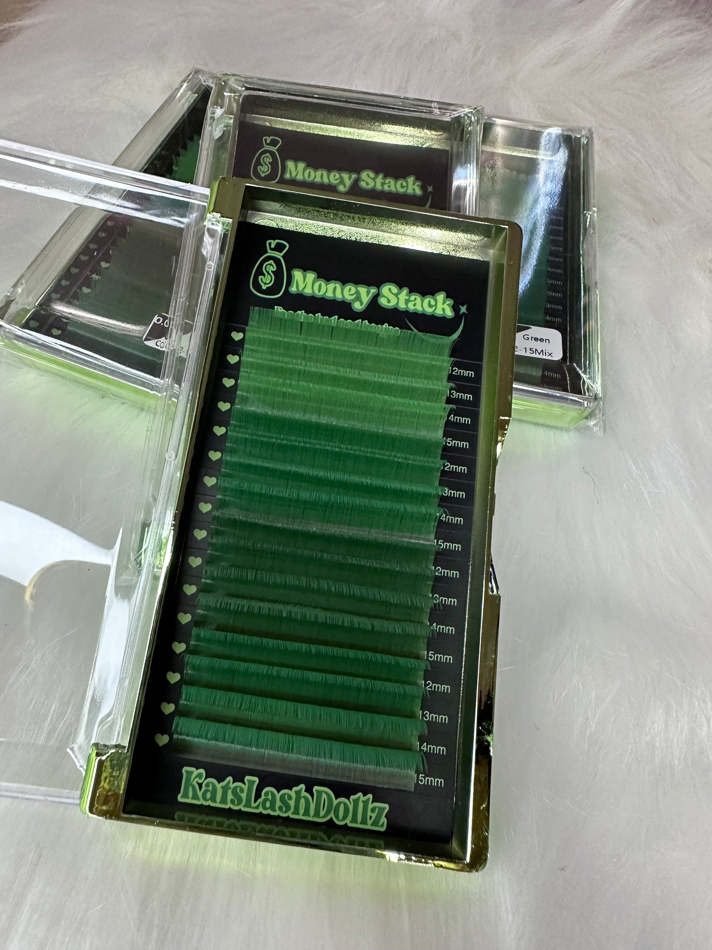 MONEY STACK .07 GREEN TRAYS