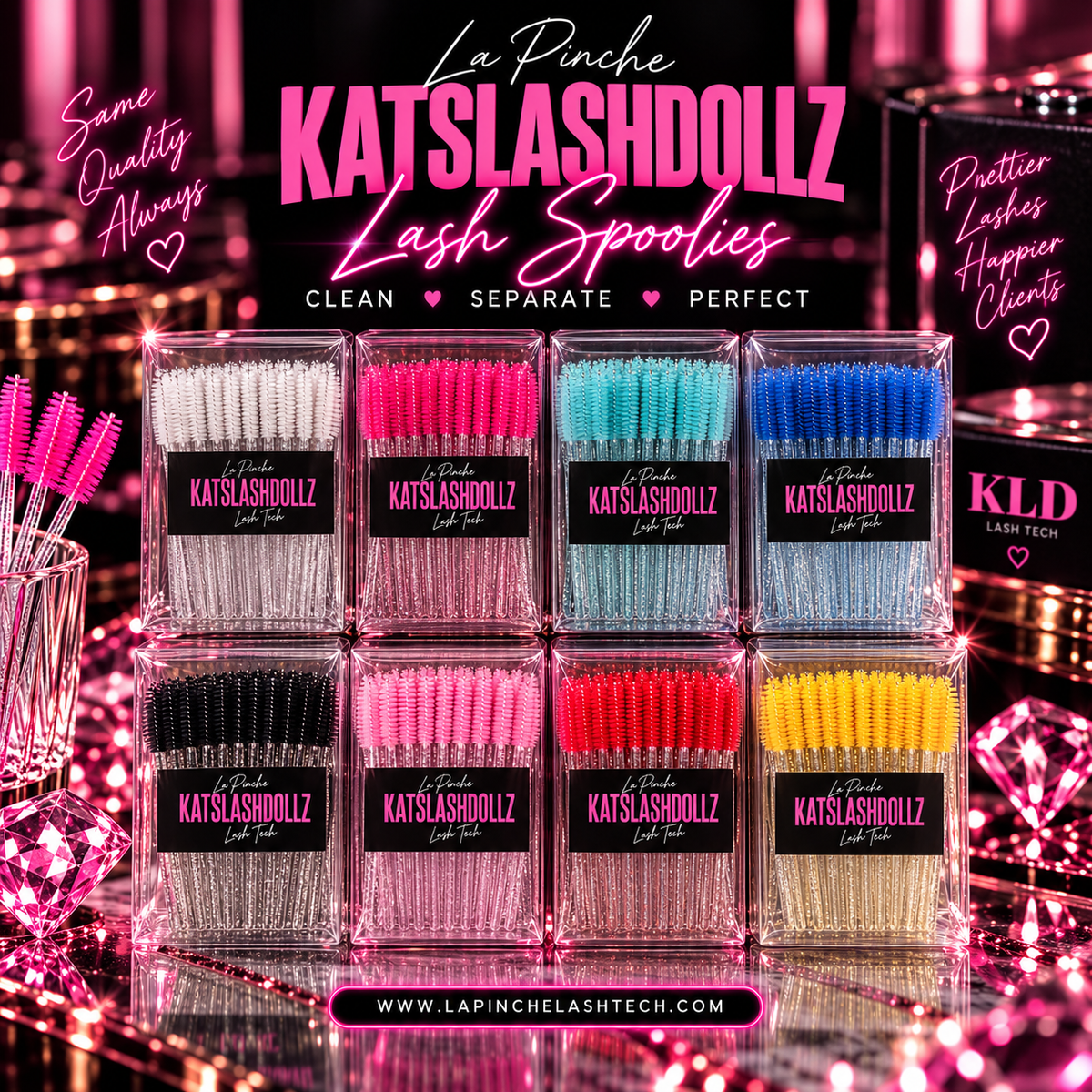 MASCARA WANDS 100CT ♡