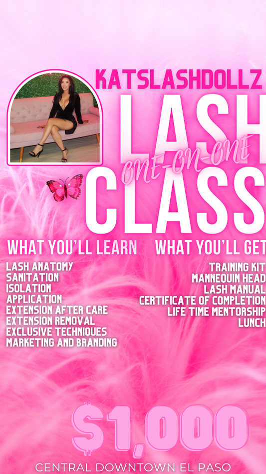 Become a certified lash tech !