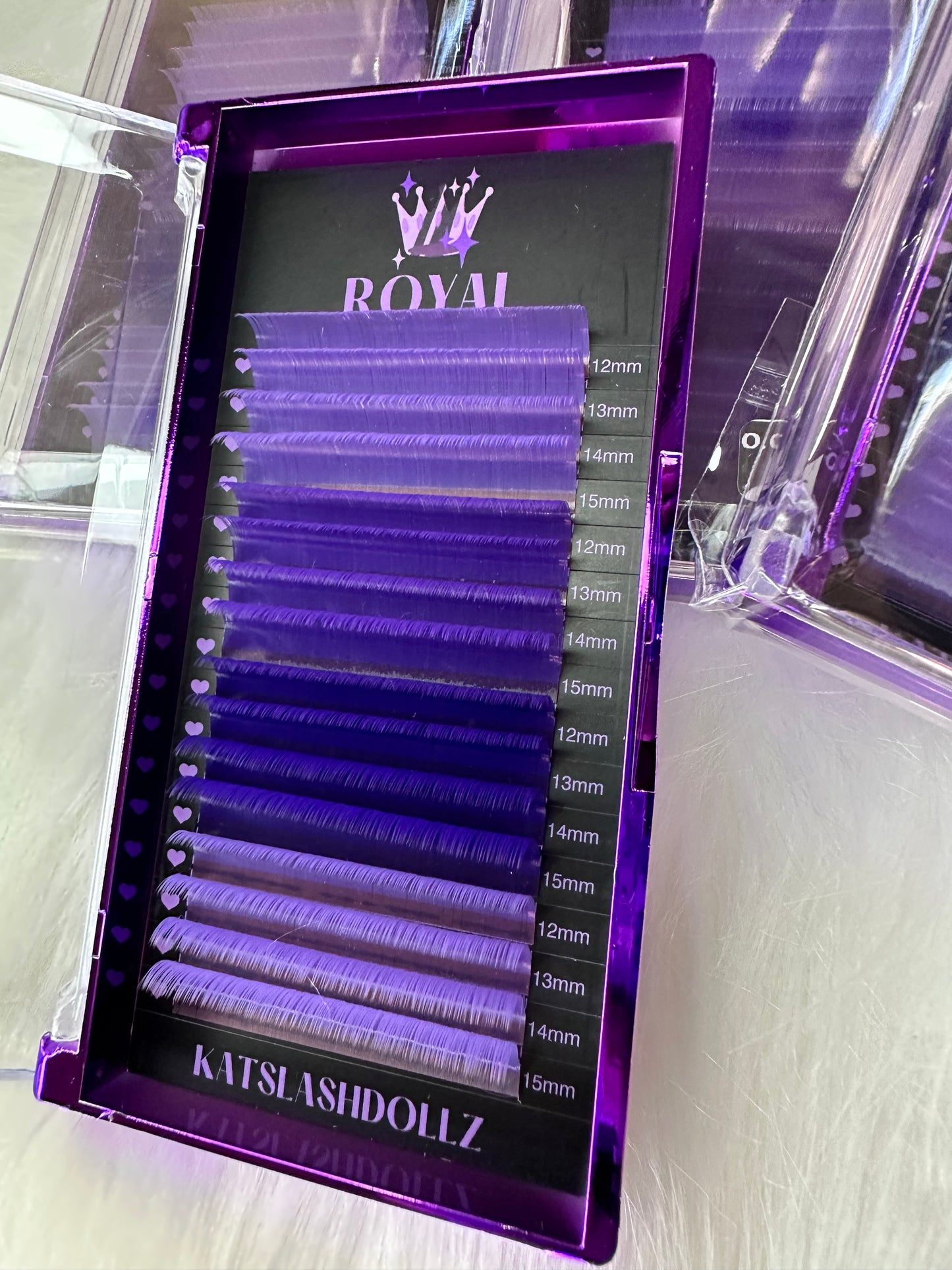 Royal Night .07 purple tray