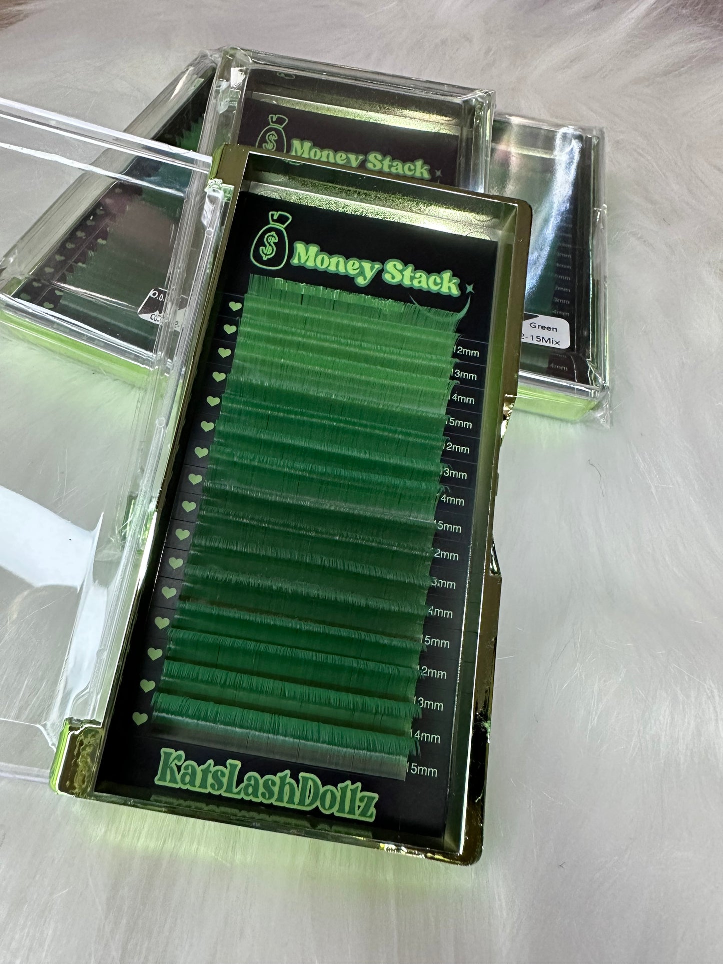 MONEY STACK .07 GREEN TRAYS