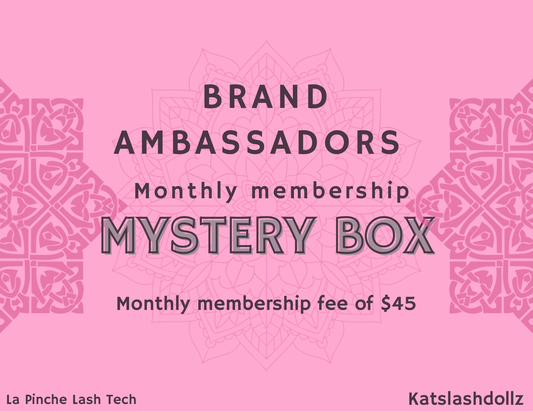 Brand ambassador monthly membership