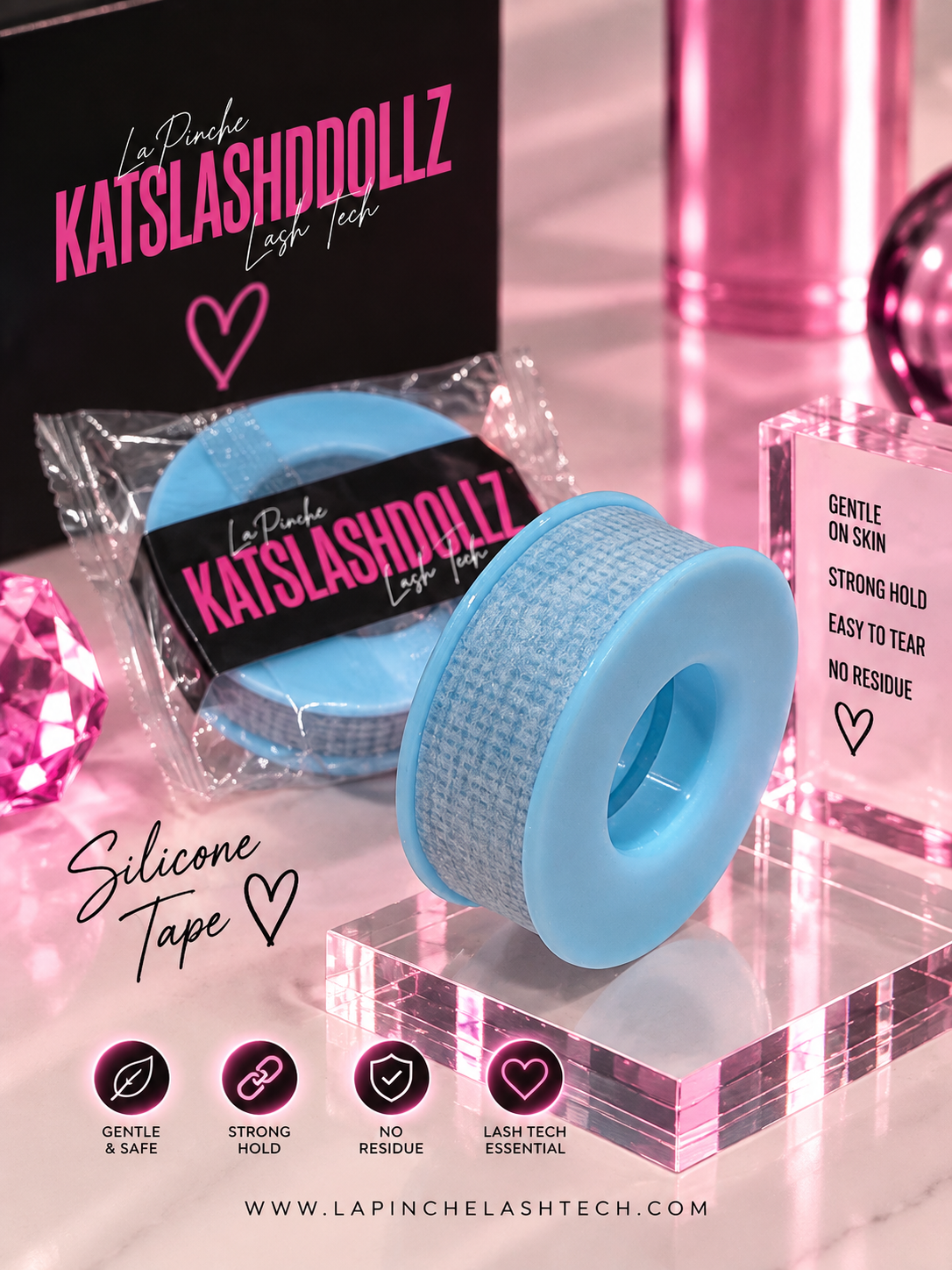 SILICONE LASH TAPE ♡