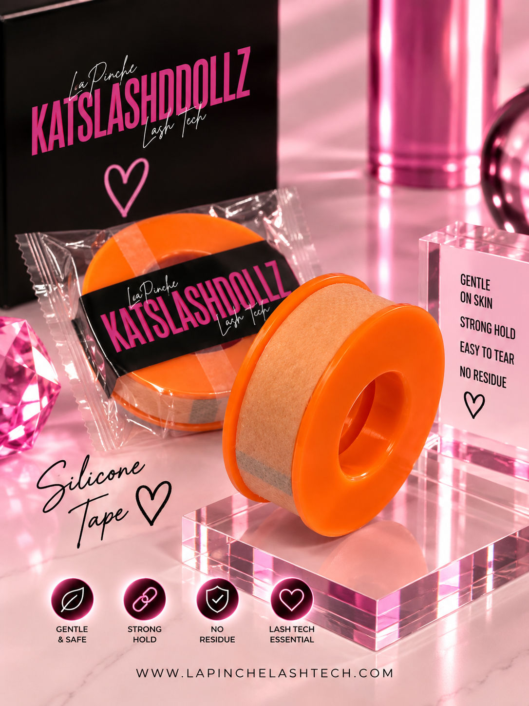 SILICONE LASH TAPE ♡