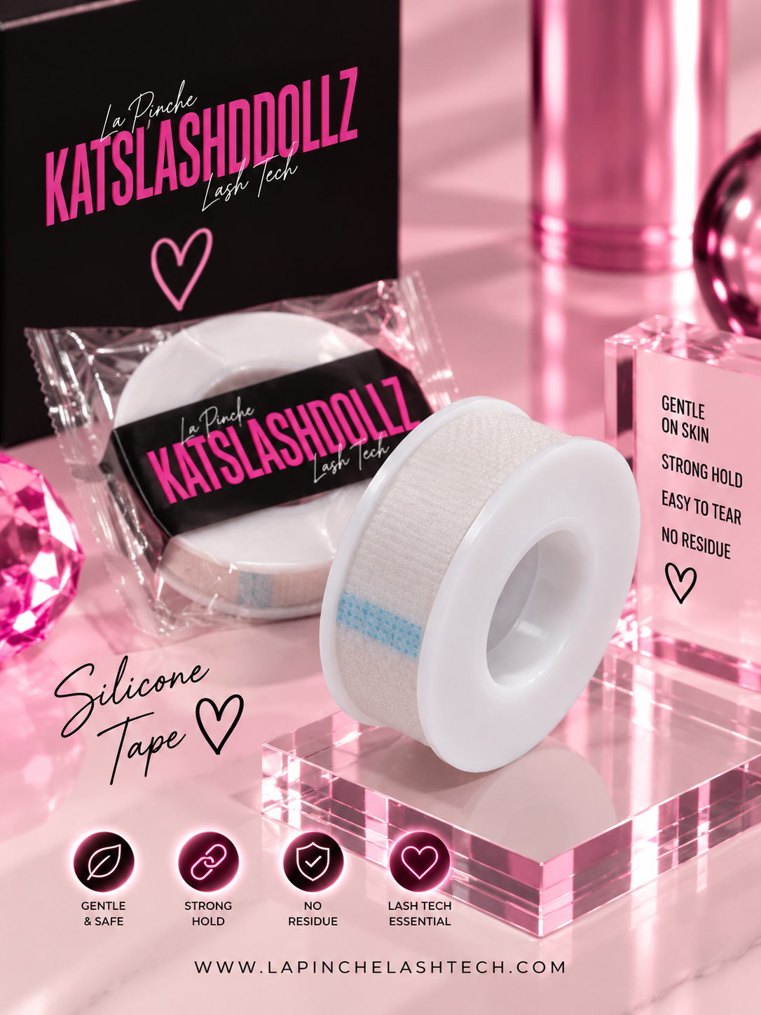 SILICONE LASH TAPE ♡
