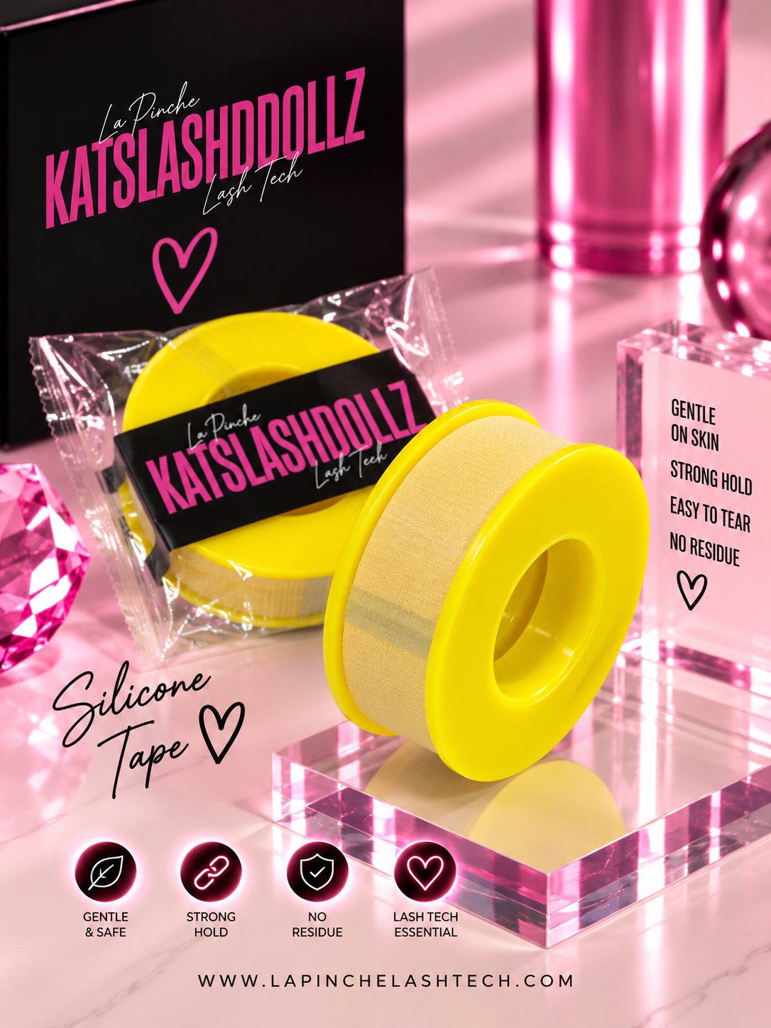 SILICONE LASH TAPE ♡