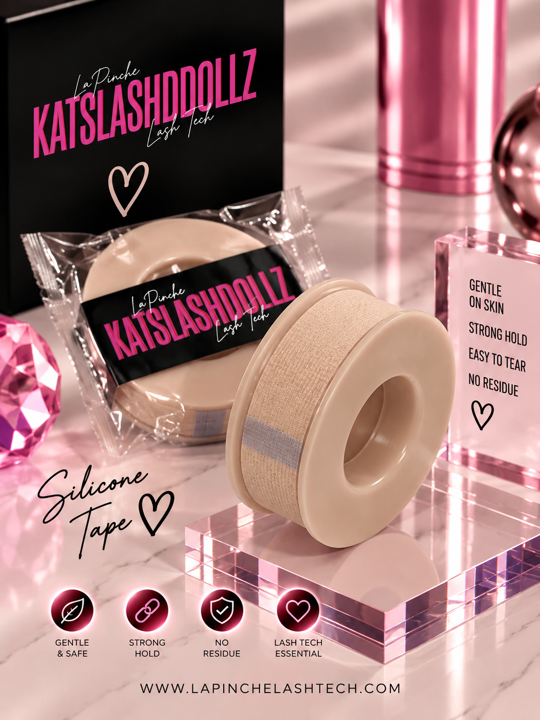 SILICONE LASH TAPE ♡