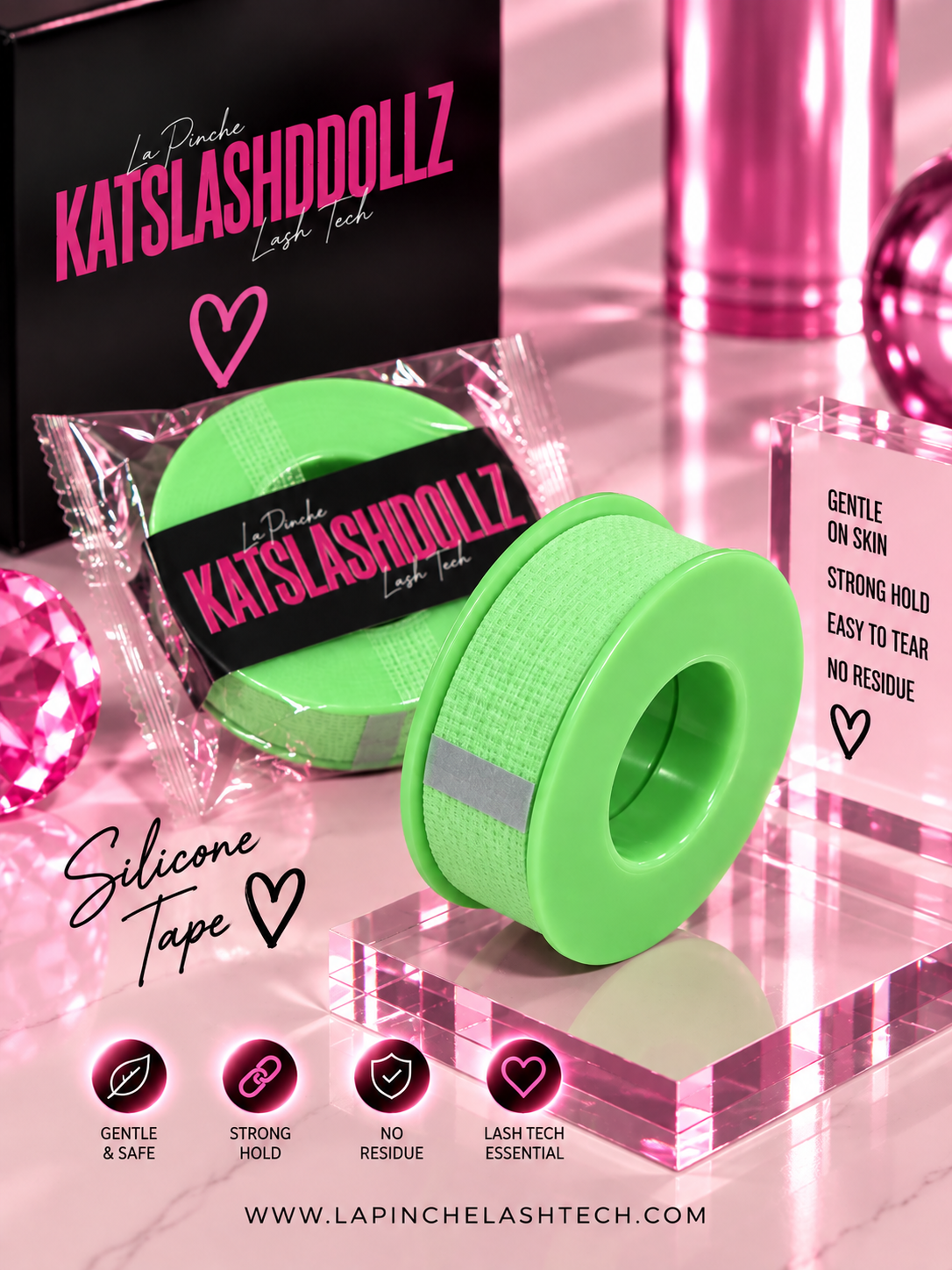 SILICONE LASH TAPE ♡
