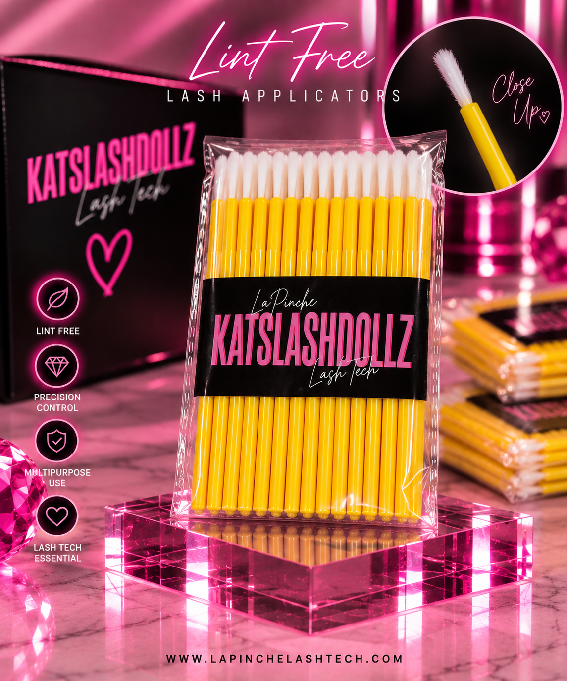 BRUSH LASH APPLICATORS ♡