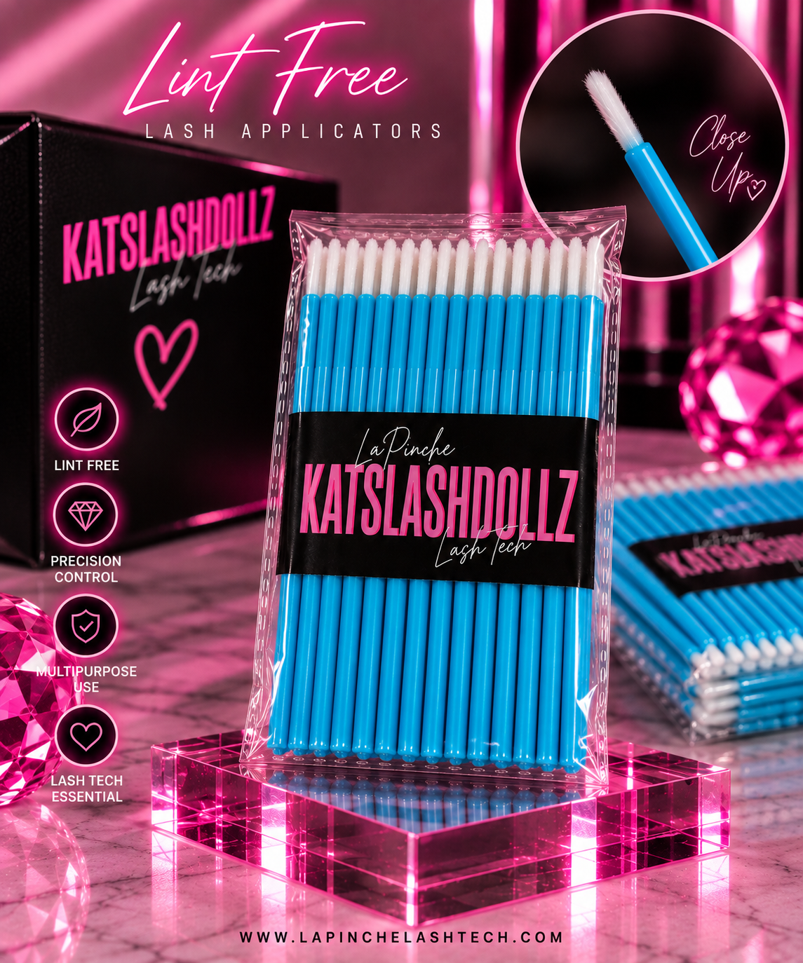 BRUSH LASH APPLICATORS ♡