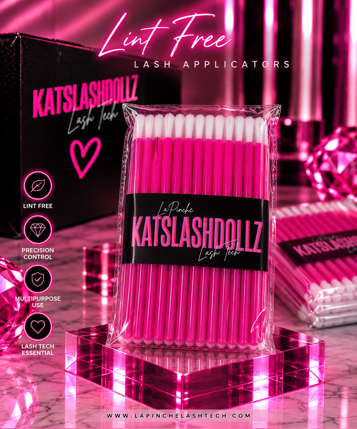 BRUSH LASH APPLICATORS ♡