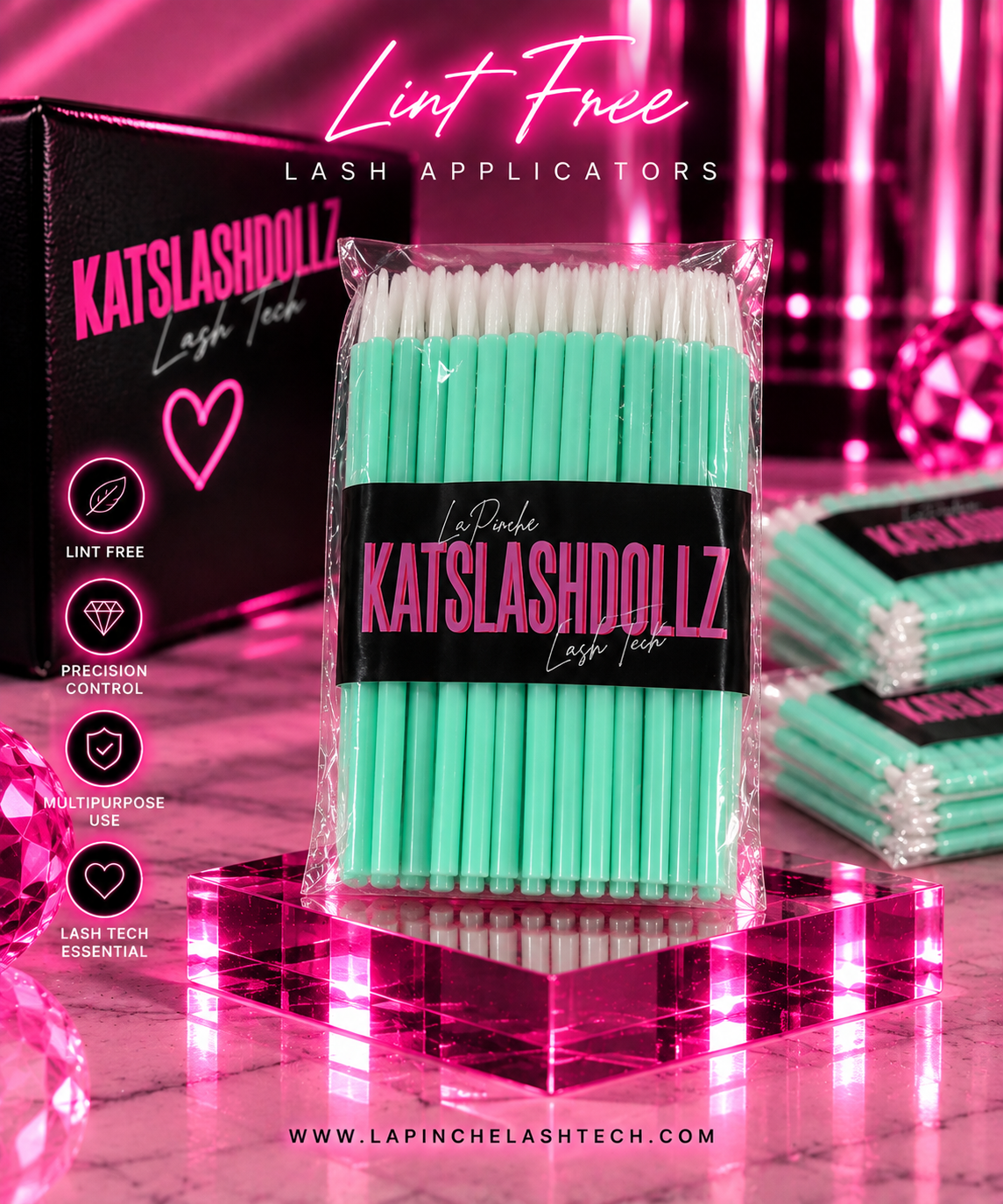 BRUSH LASH APPLICATORS ♡
