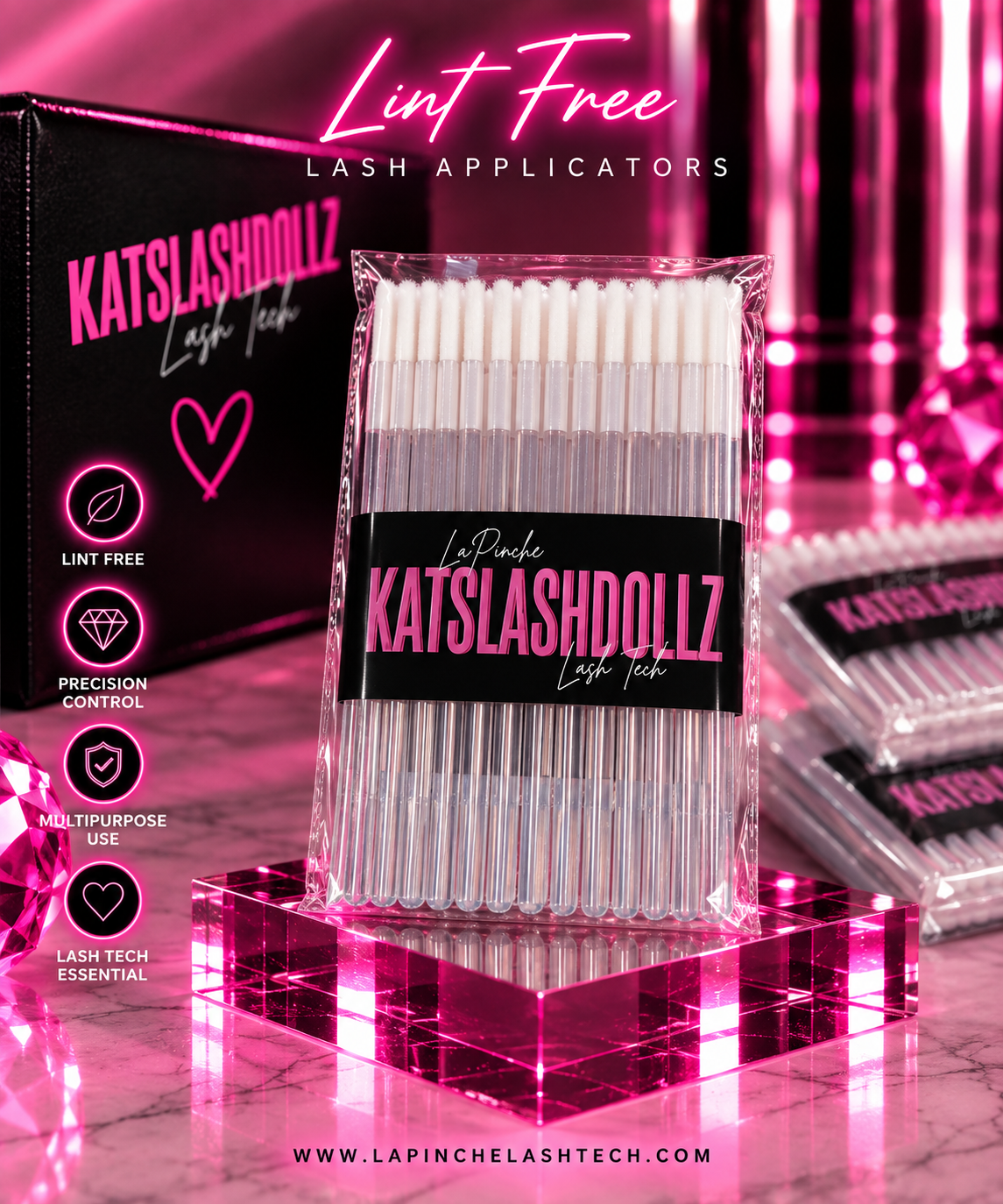 BRUSH LASH APPLICATORS ♡