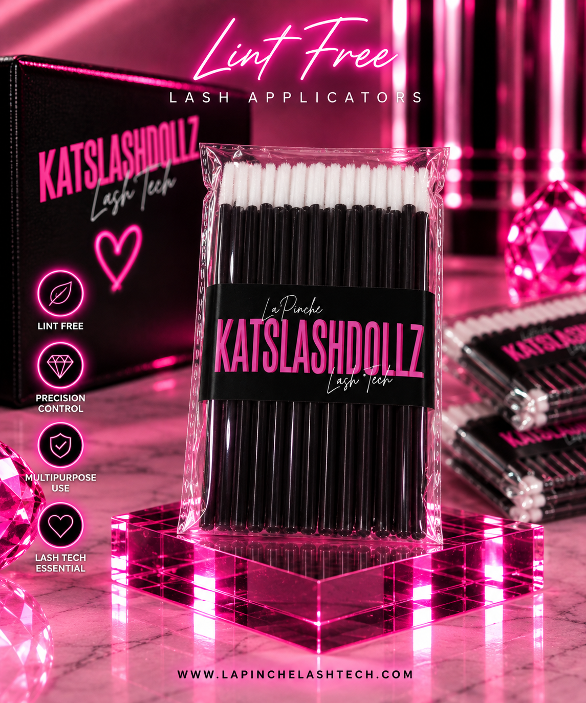 BRUSH LASH APPLICATORS ♡