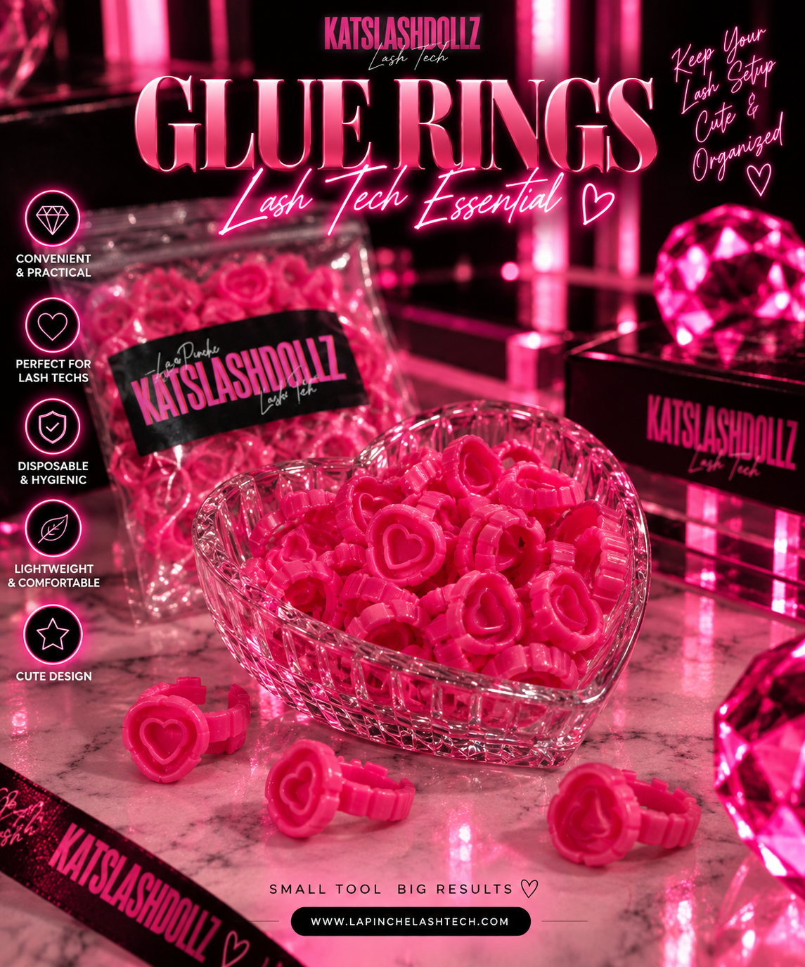 GLUE RINGS ♡