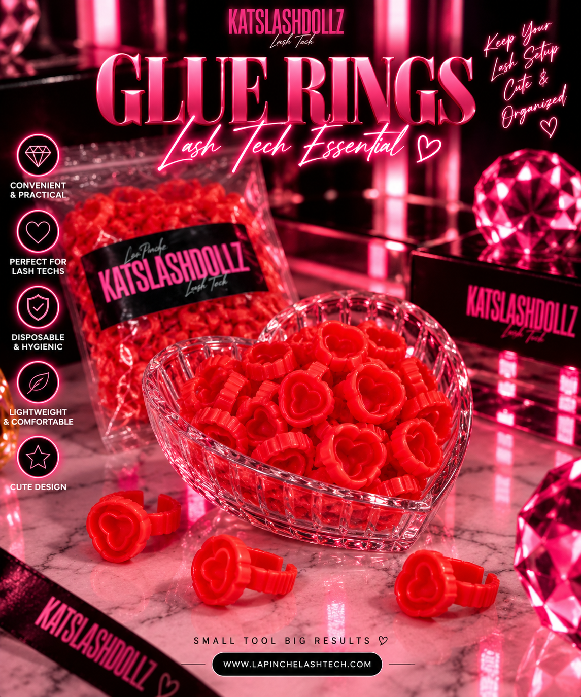 GLUE RINGS ♡