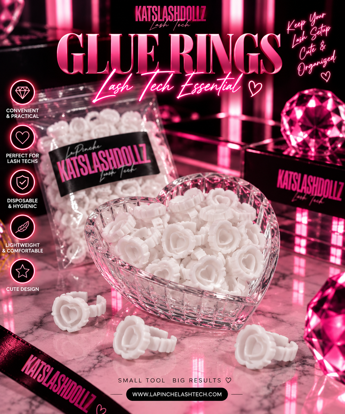 GLUE RINGS ♡