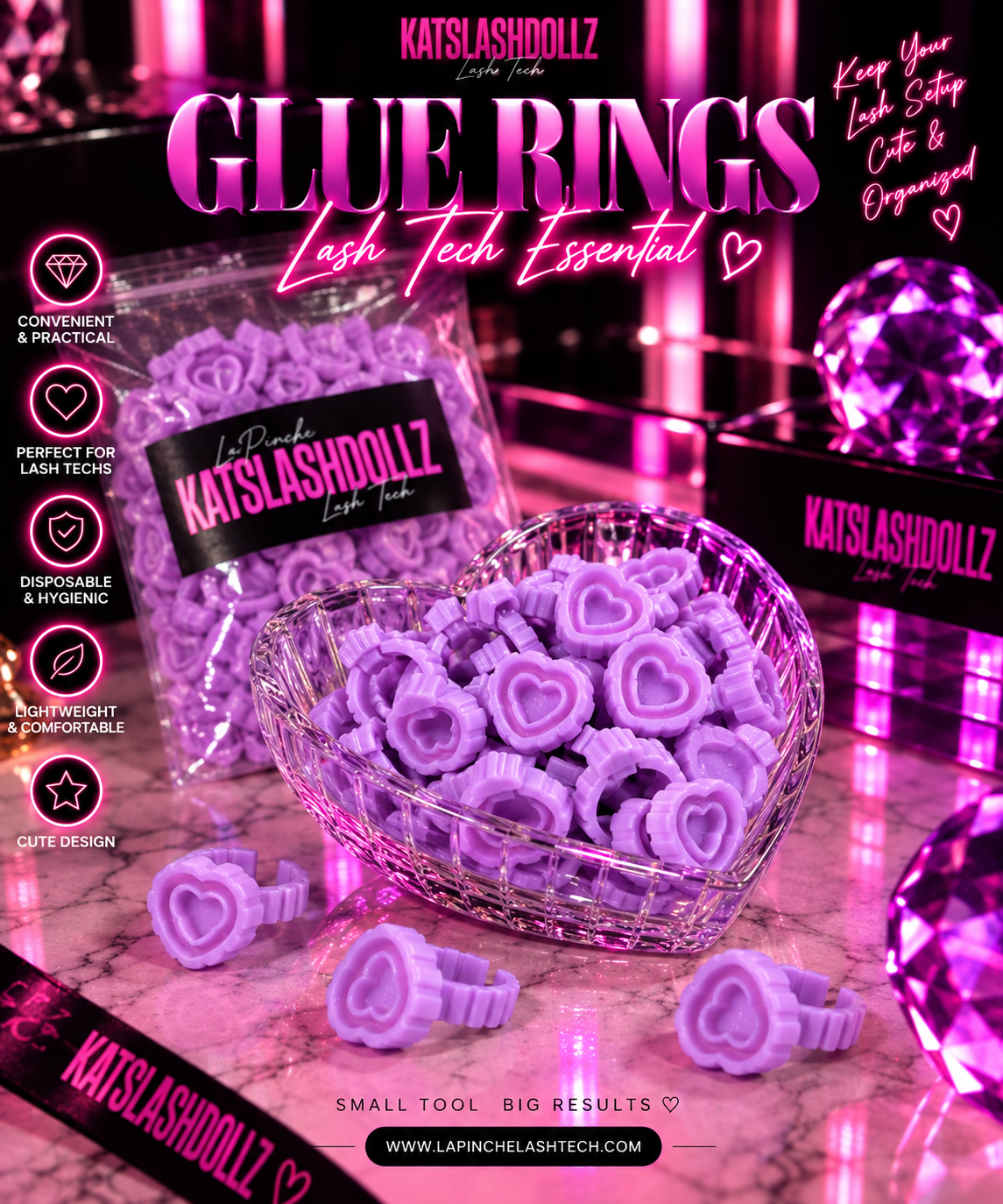 GLUE RINGS ♡