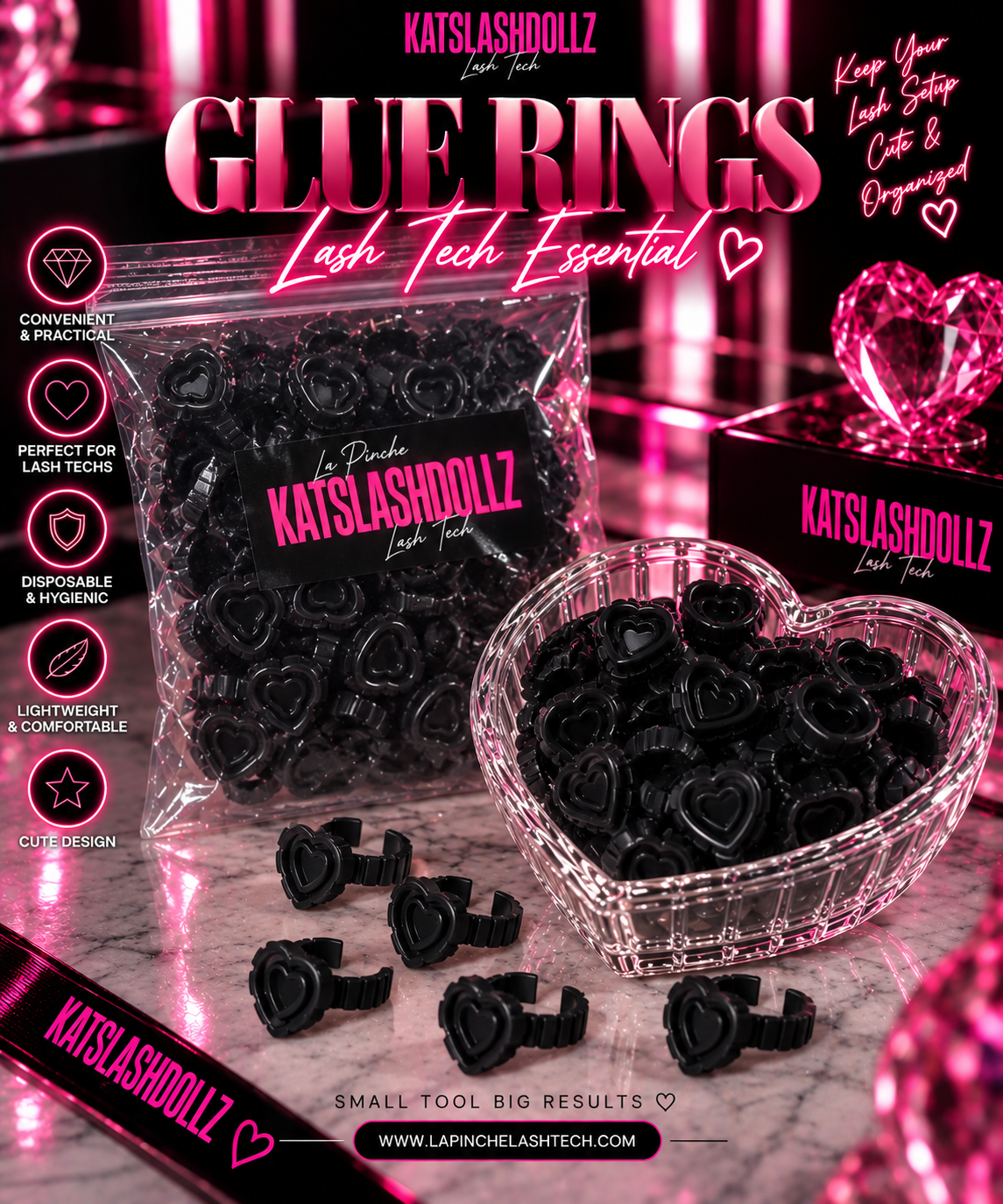 GLUE RINGS ♡
