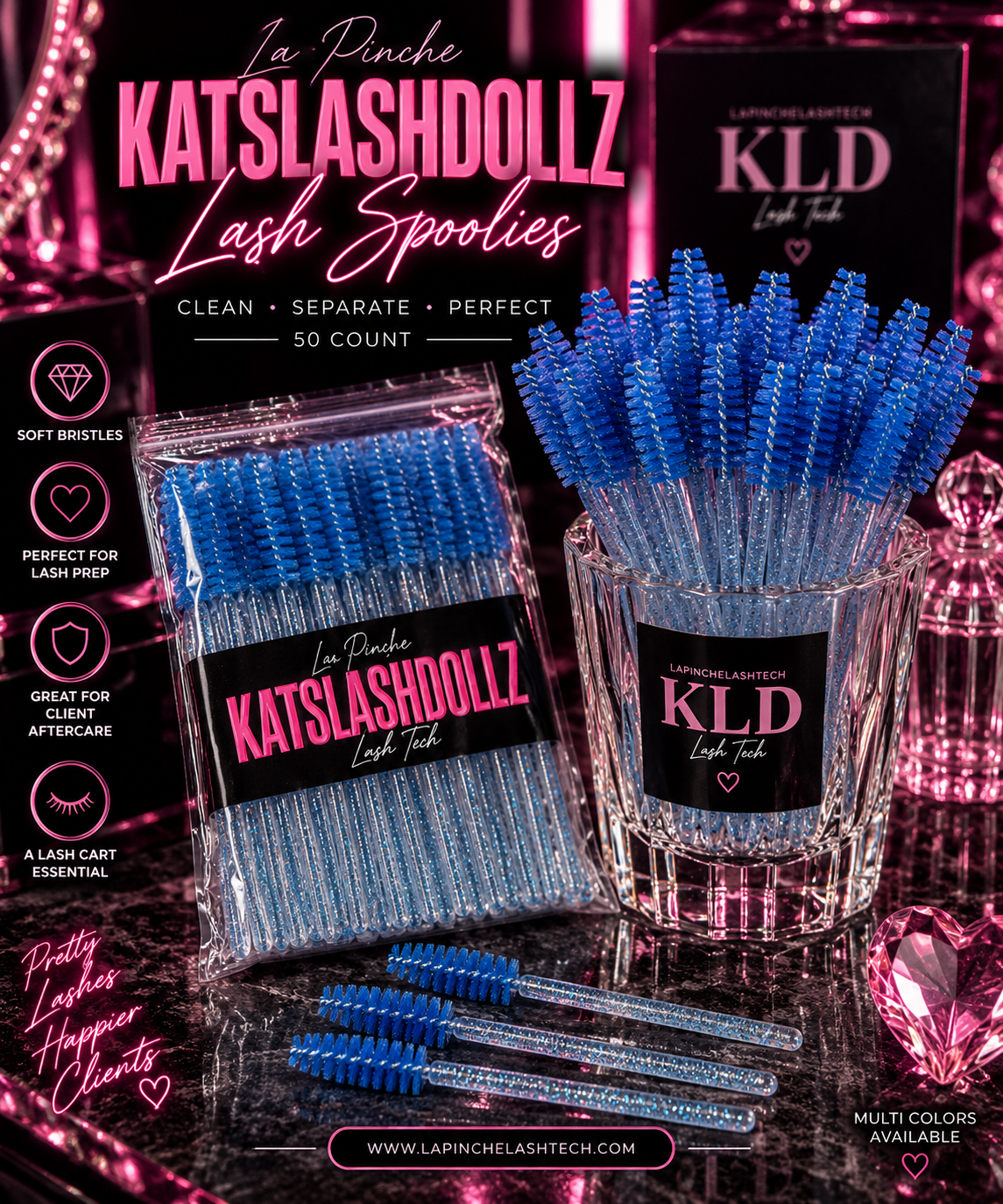MASCARA WANDS / SPOOLIES ♡