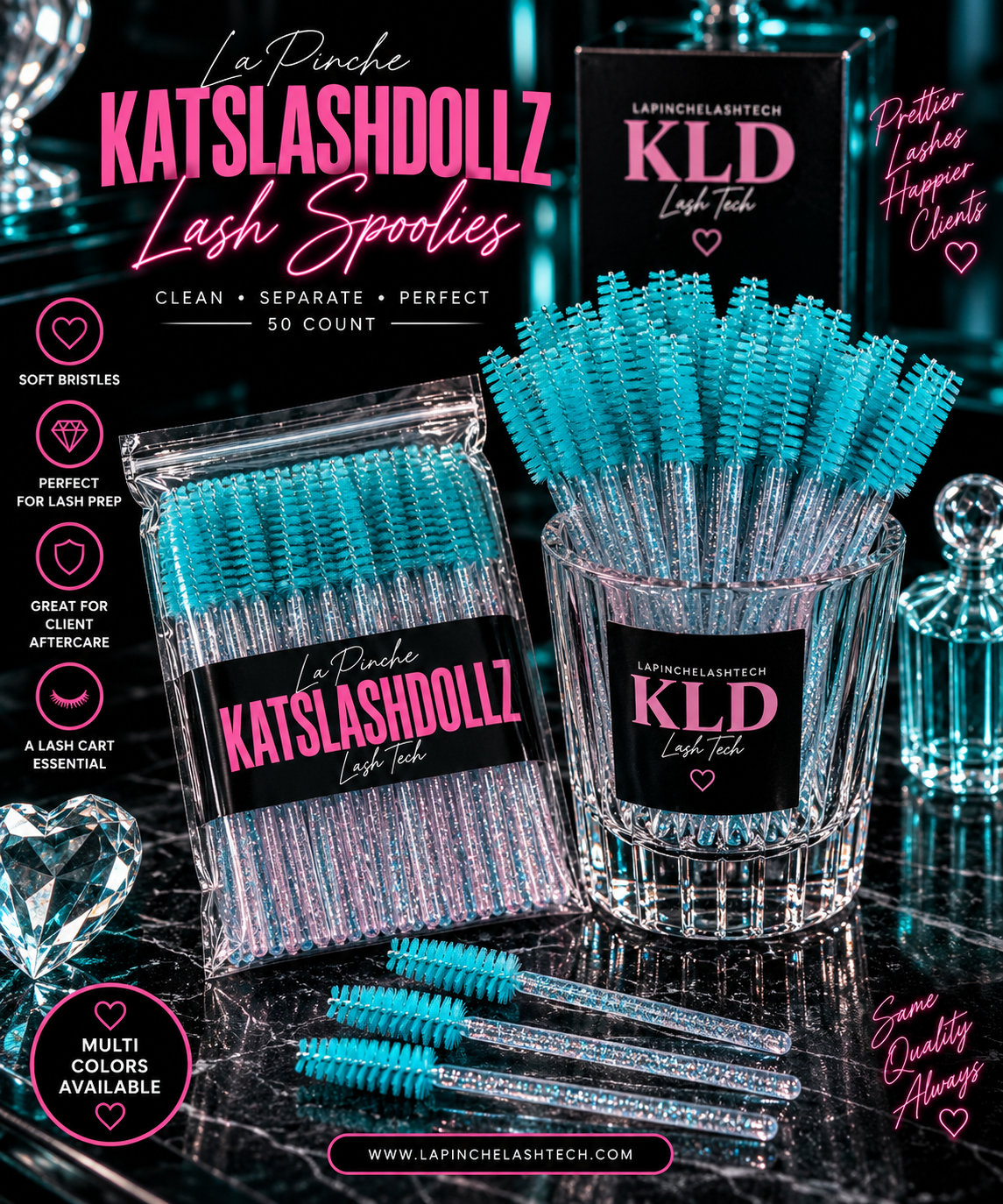 MASCARA WANDS / SPOOLIES ♡