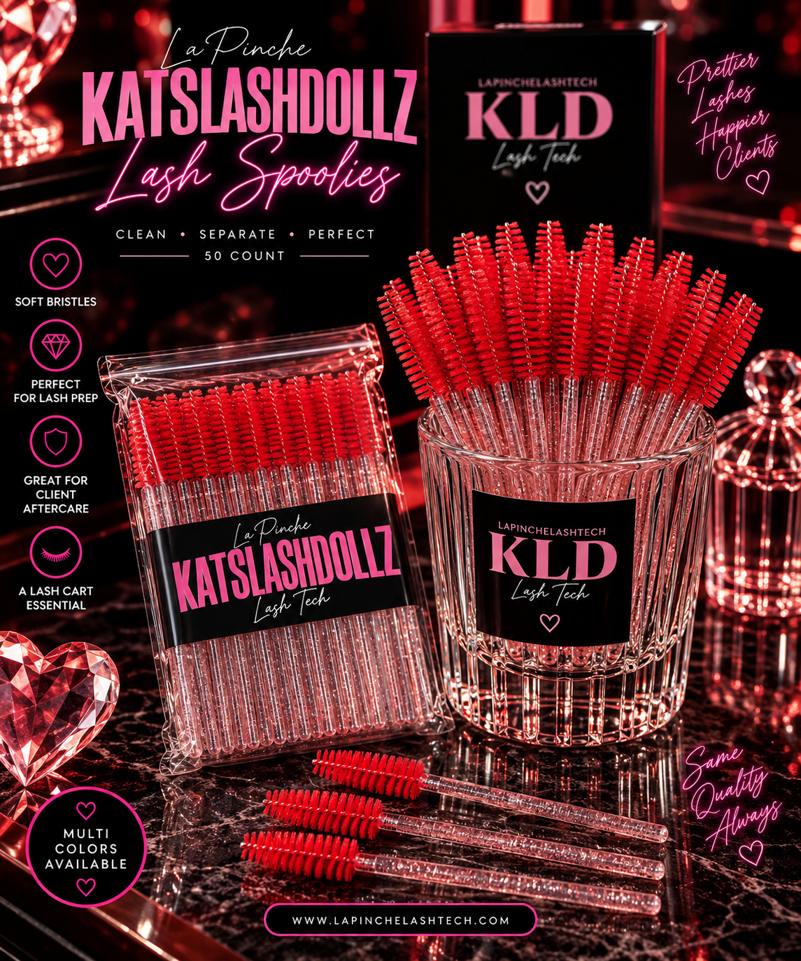 MASCARA WANDS / SPOOLIES ♡