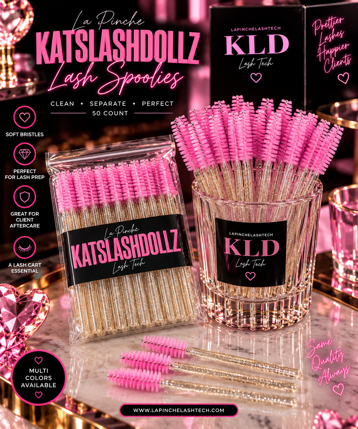 MASCARA WANDS / SPOOLIES ♡