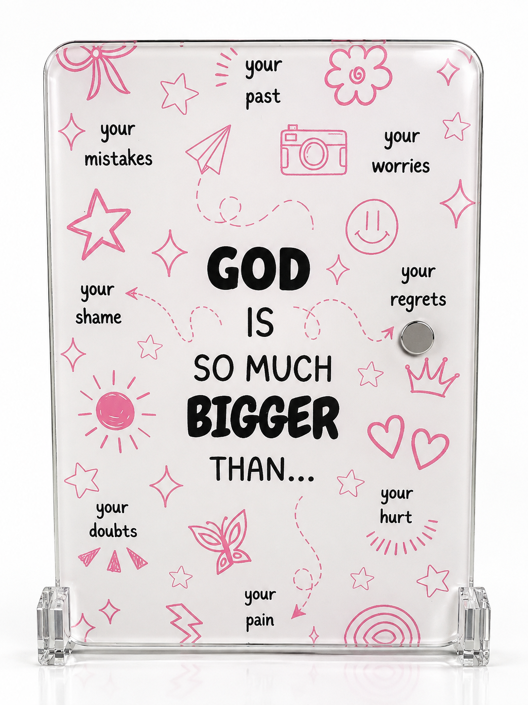 GOD IS SO MUCH BIGGER ♡