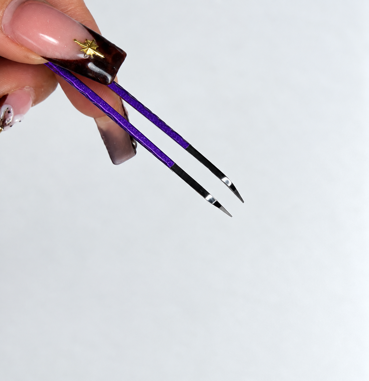 90° FIBER-TIP BOOT TWEEZER ♡
