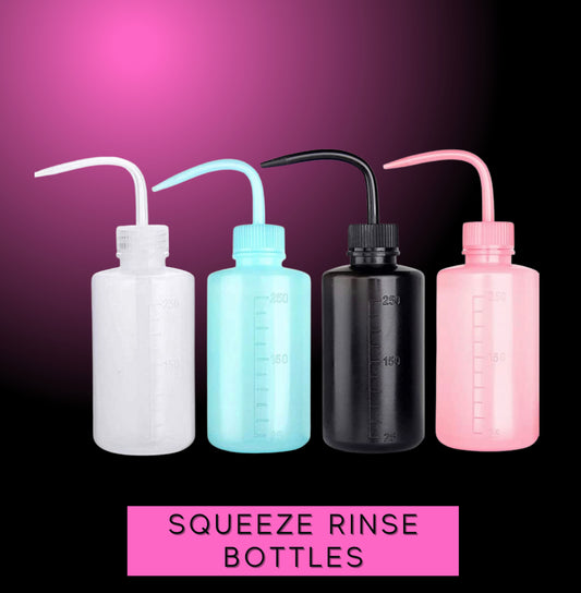 SQUEEZE RINSE BOTTLES